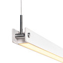SLV LED Pendant luminaire NOYA PD PHASE, CCT switch, 2700/3000K, 1861/2025lm, IP20, white