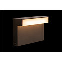 SLV LED Boden-Aufbauleuchte L-LINE OUT 30, IP65 IK02, L-Form 50cm, 11.5W 3000/4000K (CCT Switch) 780/800lm, Anthrazit, 30cm