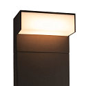 SLV Luce con piedistallo L-LINE OUT FL POLE 50 breve, CCT Switch, diretto / indiretto IP65, antracite 