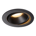 LED Ceiling recessed luminaire NUMINOS DL XL, 2700K, IP20, rotatable / pivotable, 20, 3300lm, UGR 21, black/black