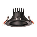 SLV Plafonnier encastr NUMINOS DL XL pivotant, rotatif IP20, noir 
