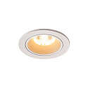 LED Deckeneinbauleuchte NUMINOS DL S, 250mA, CRi >90, IP44 IK02, ohne BG, 8.6W 3000K 730lm 20, UGR <19, Wei / Wei