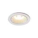 LED Ceiling recessed luminaire NUMINOS DL S, 4000K, IP20, 55, 790lm, UGR 20, white/white