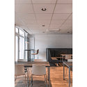 SLV LED Ceiling recessed luminaire NUMINOS DL M, 2700K, IP20, 55, 1460lm, UGR 21, black/black