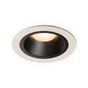 Apparecchio da incasso a soffitto NUMINOS DL M IP20, Nero, Bianco