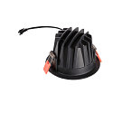 Apparecchio da incasso a soffitto NUMINOS DL M IP20, Nero