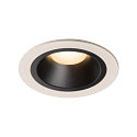 LED Ceiling recessed luminaire NUMINOS DL M, 3000K, IP20, 20, 1500lm, UGR 19, white/black