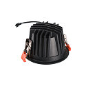 Apparecchio da incasso a soffitto NUMINOS DL L IP20, Nero