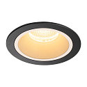LED Deckeneinbauleuchte NUMINOS DL L, 3000K, IP20, 55, 2300lm, UGR 20, Schwarz / Wei