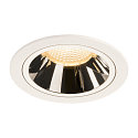 Apparecchio da incasso a soffitto NUMINOS DL L IP20, Cromo, Bianco