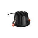 Apparecchio da incasso a soffitto NUMINOS DL XL IP20, Nero