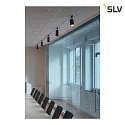 SLV LED 3-Phasen Leuchte NUMINOS PHASE M, 2700K, 24°, 1925lm, schwarz/schwarz
