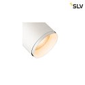 SLV 3-Phasen LED Strahler NUMINOS PHASE L, 230V / 700mA, CRi >90, dimmbar, 28W 3000K 2340lm 36°, UGR <13, Weiß / Schwarz