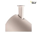 SLV LED 3-Phase luminaire NUMINOS PHASE L, 3000K, 60°, 2400lm, white/black