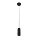 Luminaire  suspension NUMINOS PD DALI S contrlable par DALI IP20, noir