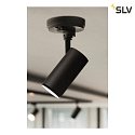 SLV LED 3-Phase luminaire NUMINOS DALI M, 3000K, 60°, 1880lm, black/black