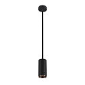 Luminaire  suspension NUMINOS PD DALI M contrlable par DALI IP20, noir
