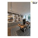 SLV LED 3-Phasen Leuchte NUMINOS DALI L, 3000K, 60°, 2400lm, Weiß / Schwarz
