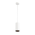 Luminaire  suspension NUMINOS PD DALI L contrlable par DALI IP20, noir, blanche