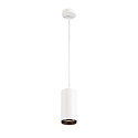Luminaire  suspension NUMINOS PD DALI L contrlable par DALI IP20, noir, blanche