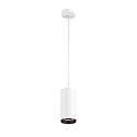 Luminaire  suspension NUMINOS PD DALI L contrlable par DALI IP20, noir, blanche