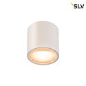 SLV Luminaire de plafond OCULUS CL DTW cylindrique, Dim-To-Warm IP20, transparent, blanche gradable