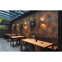 LED Wandleuchte OCULUS UP/DOWN, 15W, 2000-3000K, 1110lm, IP20, dimmbar, schwarz