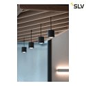 SLV LED Pendant luminaire OCULUS PD, single, DIM-TO-WARM 2000-3000K, 36-780lm, black
