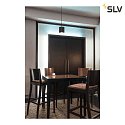 SLV LED Pendant luminaire OCULUS PD, single, DIM-TO-WARM 2000-3000K, 36-780lm, black