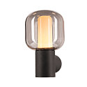 SLV LED Auenleuchte OVALISK WL LED Wandleuchte, CCT switch, 3000/4000K, 560/600lm, IP65, anthrazit