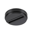 3-Phasen Punktauslass DALI Deckenrosette, IP20, schwarz