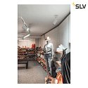 SLV 3-Phasen Punktauslass DALI Deckenrosette, IP20, weiß
