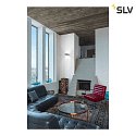 SLV Wall luminaire PLASTRA WL CUBES, QT14, IP20, white