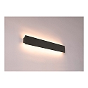 LED Wandleuchte DIRETO 60 WL, CCT switch, 2700/3000K, 590/625lm, IP20, matt schwarz