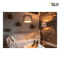 SLV Shade FENDA, 30cm, round, grey