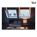 SLV Shade FENDA, 30cm, round, grey