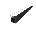 SLV Accessories for LED Strip GRAZIA 60 Profile, IP20, 1,5m, black