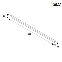 SLV Profilo di montaggio GRAZIA 20 Alluminio