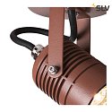 SLV Luminaire mural d'extérieur LED SPOT SP IP55, rouille, transparent