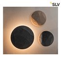 SLV Supporto a parete MANA rotondo antracite, trasparente