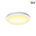 SLV Luminaire mural d'extérieur RUBA 41 CW LED CCT Switch IP65, blanche