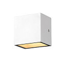 SLV Luminaire mural dextrieur SITRA S WL SINGLE Bas, CCT Switch IP65, blanche 