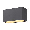SLV Luminaire mural dextrieur SITRA M WL UP/DOWN CCT Switch, commutable IP65, anthrazit 