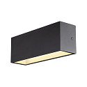 SLV Luminaire mural dextrieur SITRA L WL UP/DOWN CCT Switch, commutable IP65, anthrazit 