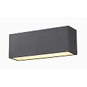 SLV Luminaire mural dextrieur SITRA L WL UP/DOWN CCT Switch, commutable IP65, anthrazit 