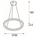 SLV Luci a sospesione ONE 60 PD PHASE UP/DOWN CCT Switch, ottone dimmerabile SLV Luci a sospesione ONE 60 PD PHASE UP/DOWN CCT Switch, ottone dimmerabile