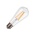 LED Leuchtmittel ST58 E27, 7,5W, 2700K, CRI90, 320°, transparent