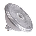 LED Lamp QPAR111 GU10, 12,5W, 3000K, CRI90, 60, silver