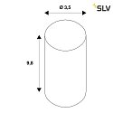 SLV Lampadina LED C35 E14 4,2W 380lm 2700K 320° CRI 90 dimmerabile