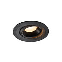 LED Ceiling recessed luminaire NUMINOS MOVE S, 3000K, 40, black